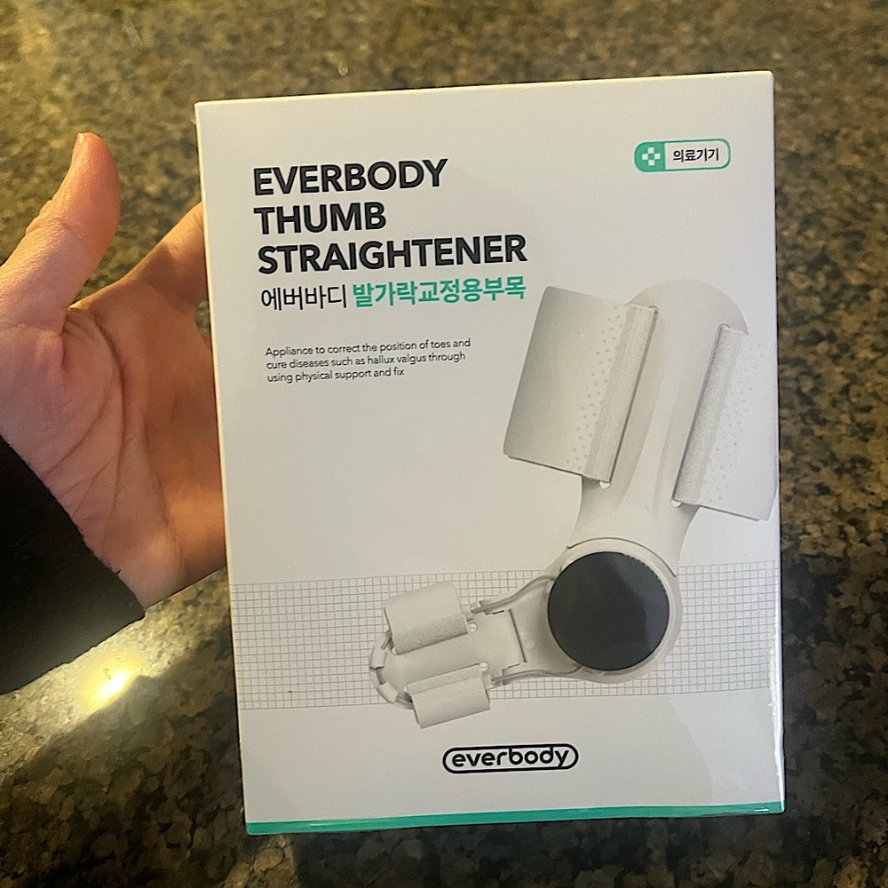 Korean Bunion corrector (brand new but opened)